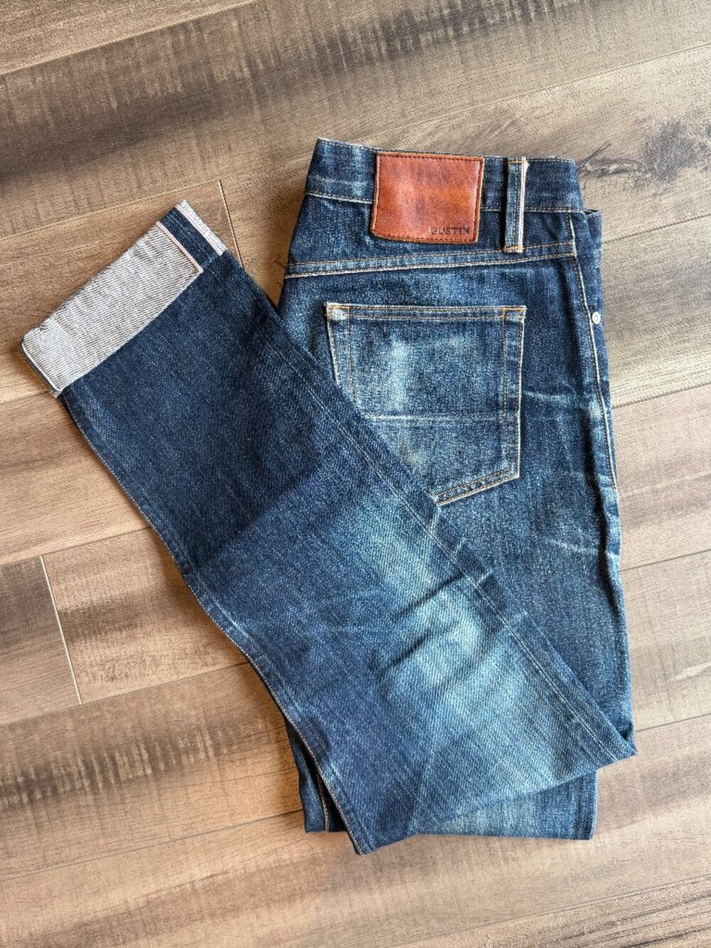 Gustin Slim #1 The Heavy American Raw Denim Jeans 30 x 34